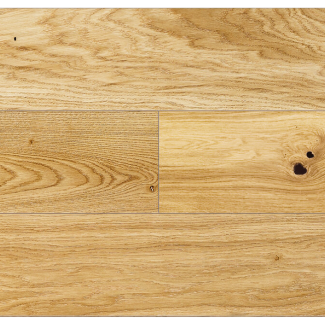 Pukka Flooring Oak Engineered Wood – Canyon Oak Brushed & Matt Lacquered 14 x 180mm Long European Engineered Oak 4V Bevel
