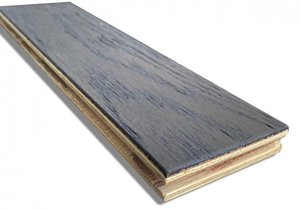 Graphite Grey Engineered Herringbone Flooring - Pukka Flooring