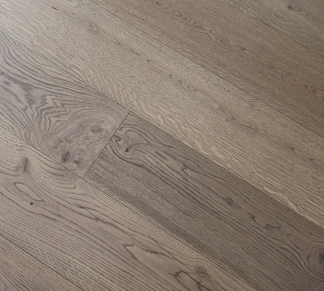 Fennes Smoke Engineered Wood Flooring (15/4mm x 242 x 2350mm, Wide Plank, Italy Made)
