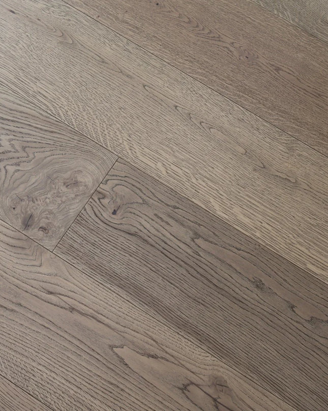 Fennes Smoke Engineered Wood Flooring (15/4mm x 242 x 2350mm, Wide Plank, Italy Made)