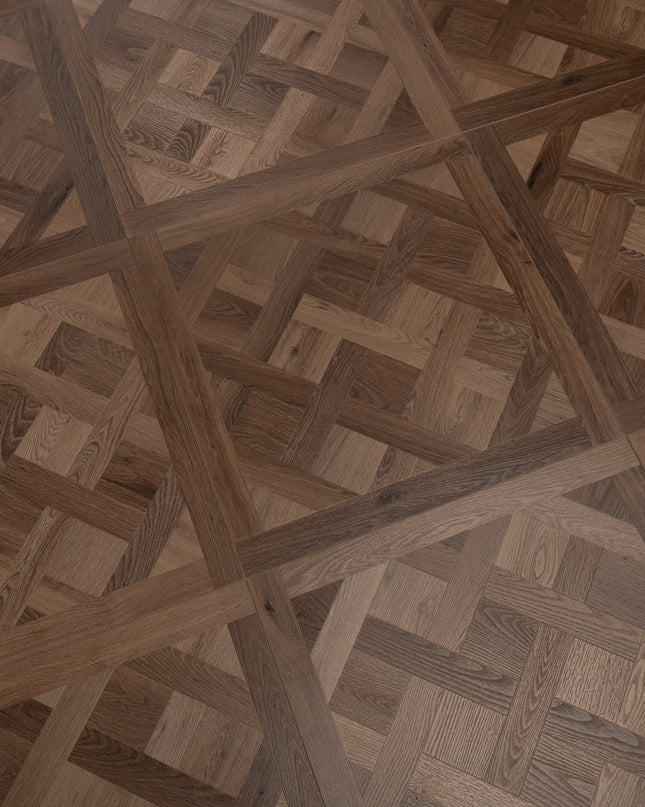Caramel Brown Versailles SPC Panels | Pukka Flooring