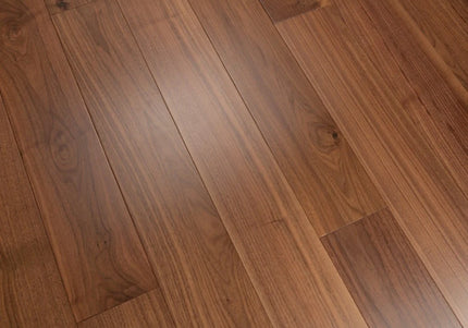 Walnut Natural UV Lacquered Engineered Wood Flooring (14/3mm x 190 x 1900mm, Prime Grade)