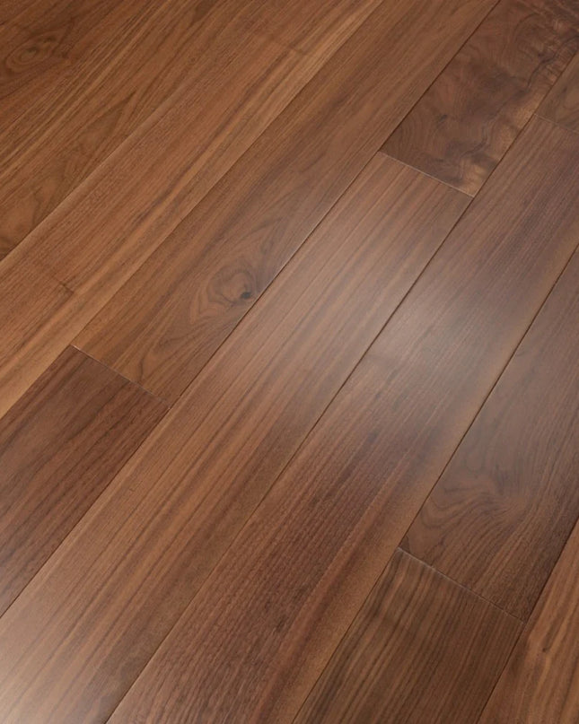 Walnut Natural UV Lacquered Engineered Wood Flooring (14/3mm x 190 x 1900mm, Prime Grade)