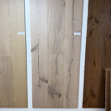Raw Oak Brushed UV Lacquered T&G Oak Flooring  (Pukka flooring )