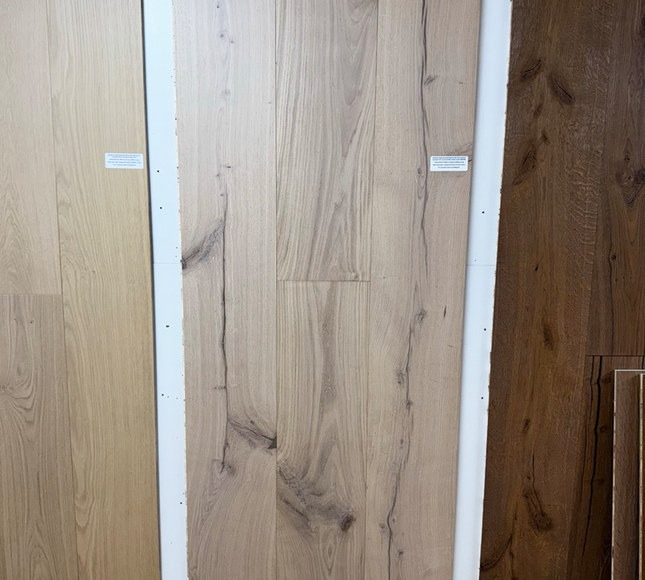 Raw Oak Brushed UV Lacquered T&G Oak Flooring  (Pukka flooring )