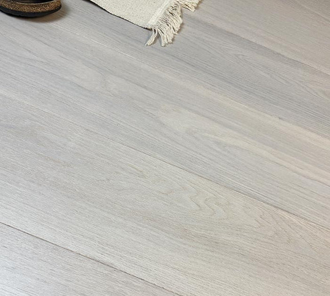 Brushed White Oak Engineered Wood Flooring | Pukka Flooring