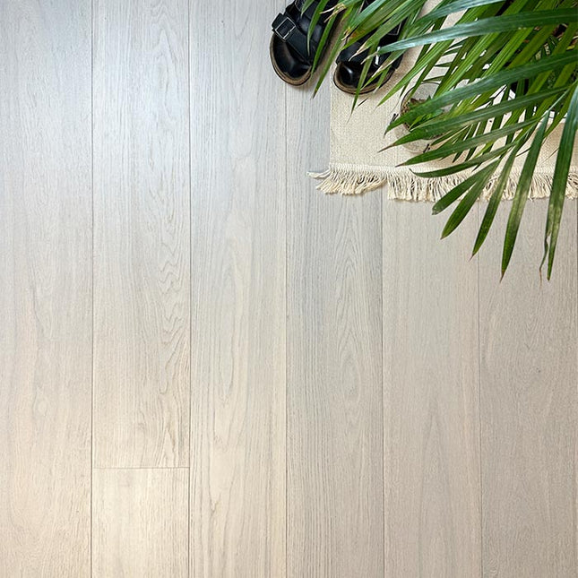 Brushed White Oak Engineered Wood Flooring | Pukka Flooring