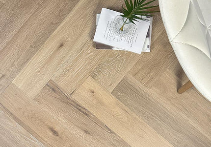 White Washed UV Oiled Parquet Flooring | Pukka Flooring