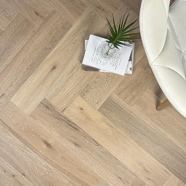 White Washed UV Oiled Parquet Flooring | Pukka Flooring