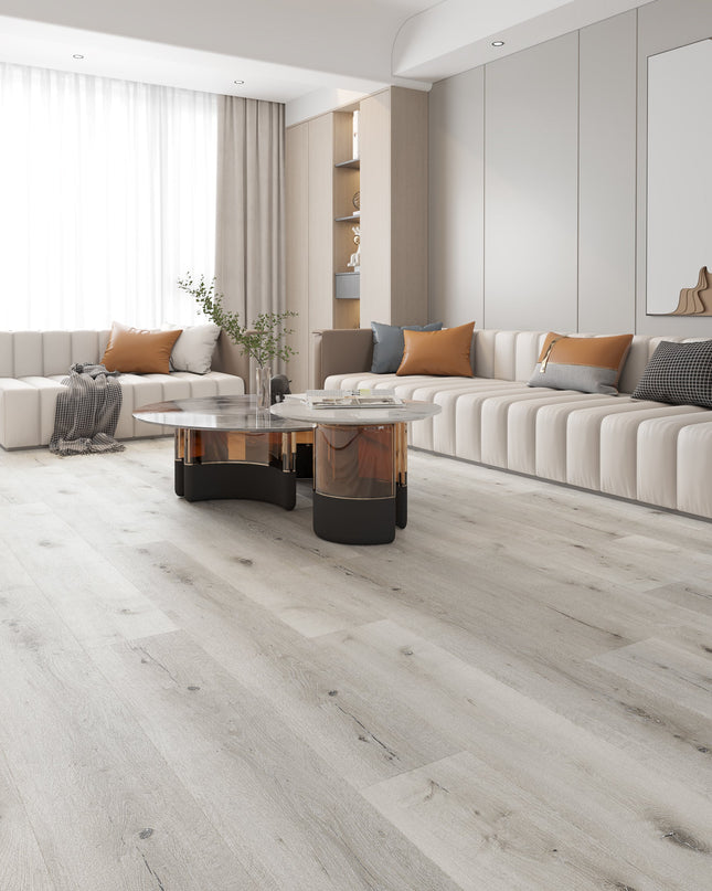 Arctic White SPC LVT Flooring | Pukka Flooring
