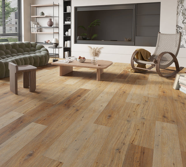 Sandy Oak SPC LVT Flooring | Pukka Flooring 