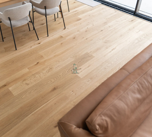 Smooth Natural Oiled Engineered Wood Flooring | Pukka Flooring