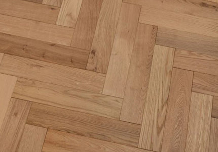 Raw Oak Brushed Engineered Wood Flooring T&G AB | Pukka Flooring