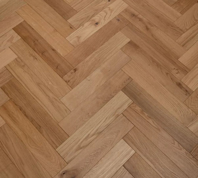 Raw Oak Brushed Engineered Wood Flooring T&G AB | Pukka Flooring