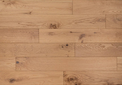 Natural Brushed Lac Home Natural Engineered Oak Flooring | Pukka Flooring