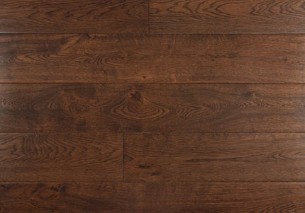 Coffee Handscraped Engineered Wood Flooring | Pukka Flooring