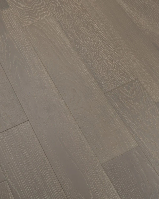 Brushed Matt Lac Plantation Grey Engineered Oak Flooring | Pukka Flooring