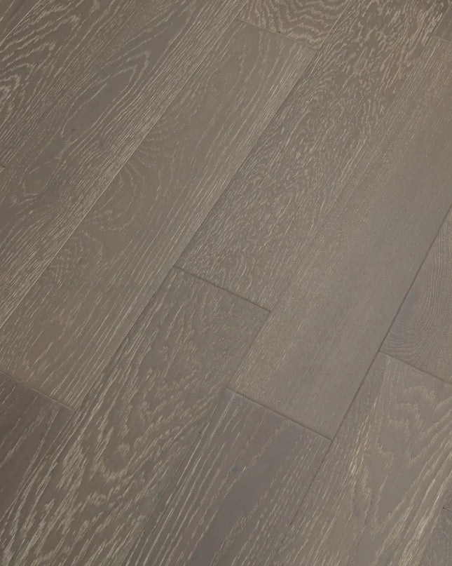 Brushed Matt Lac Plantation Grey Engineered Oak Flooring | Pukka Flooring