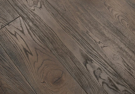 Distressed Black Oiled Engineered Wood Flooring | Pukka Flooring
