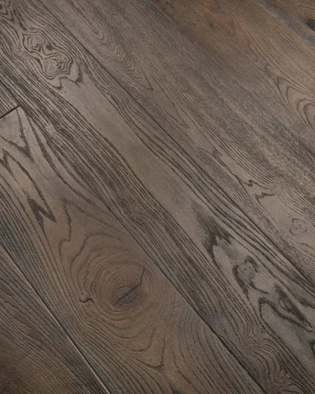 Distressed Black Oiled Engineered Wood Flooring | Pukka Flooring