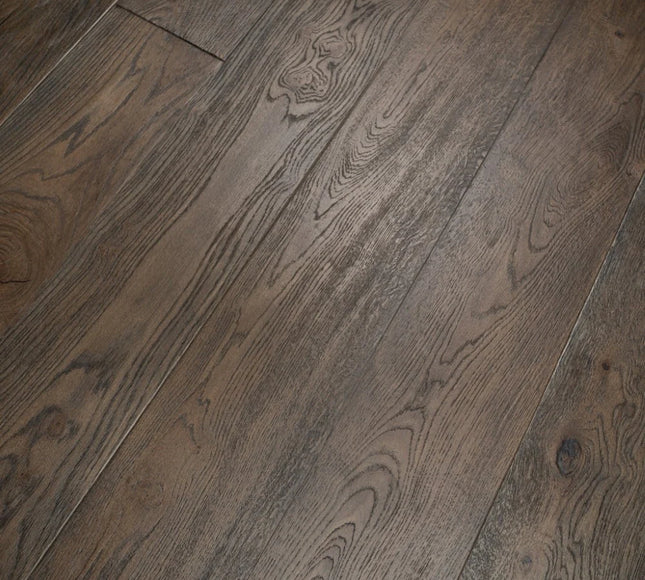Distressed Black Oiled Engineered Wood Flooring | Pukka Flooring