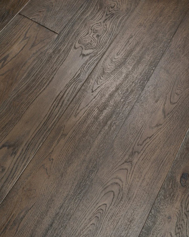 Distressed Black Oiled Engineered Wood Flooring | Pukka Flooring