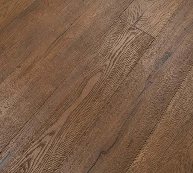Distressed Golden Light Brown Engineered Wood Flooring | Pukka Flooring