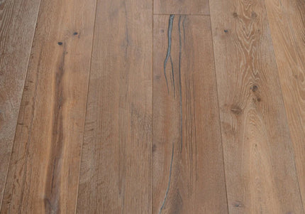 Distressed Smoked White Engineered Wood Flooring | Pukka Flooring
