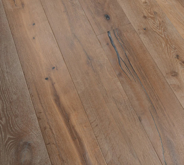 Distressed Smoked White Engineered Wood Flooring | Pukka Flooring