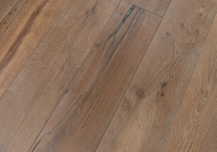 Distressed Smoked White Engineered Wood Flooring | Pukka Flooring