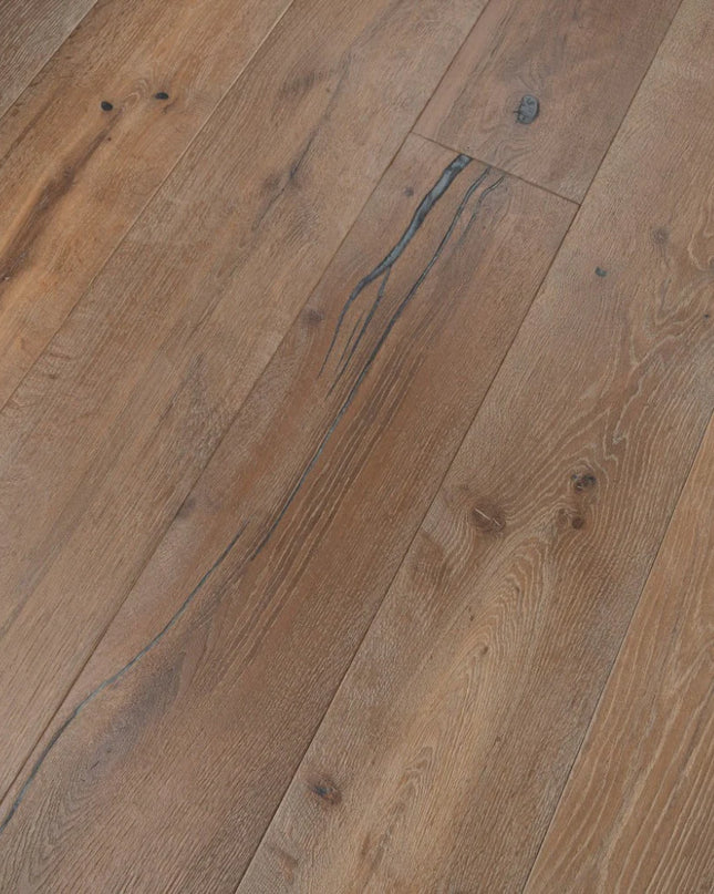 Distressed Smoked White Engineered Wood Flooring | Pukka Flooring