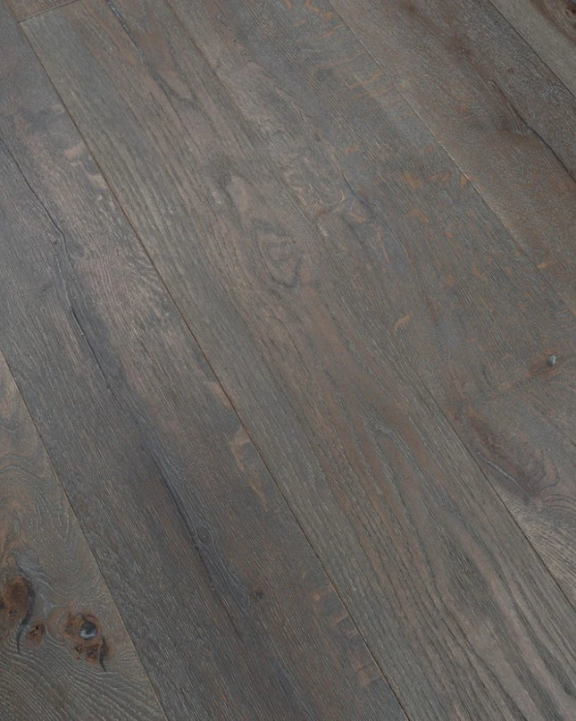 Distressed Livingstone Grey Engineered Wood Flooring | Pukka Flooring