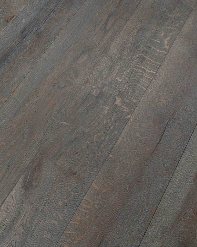 Distressed Livingstone Grey Engineered Wood Flooring | Pukka Flooring