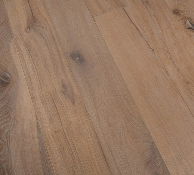 Distressed White Oiled Engineered Wood Flooring | Pukka Flooring