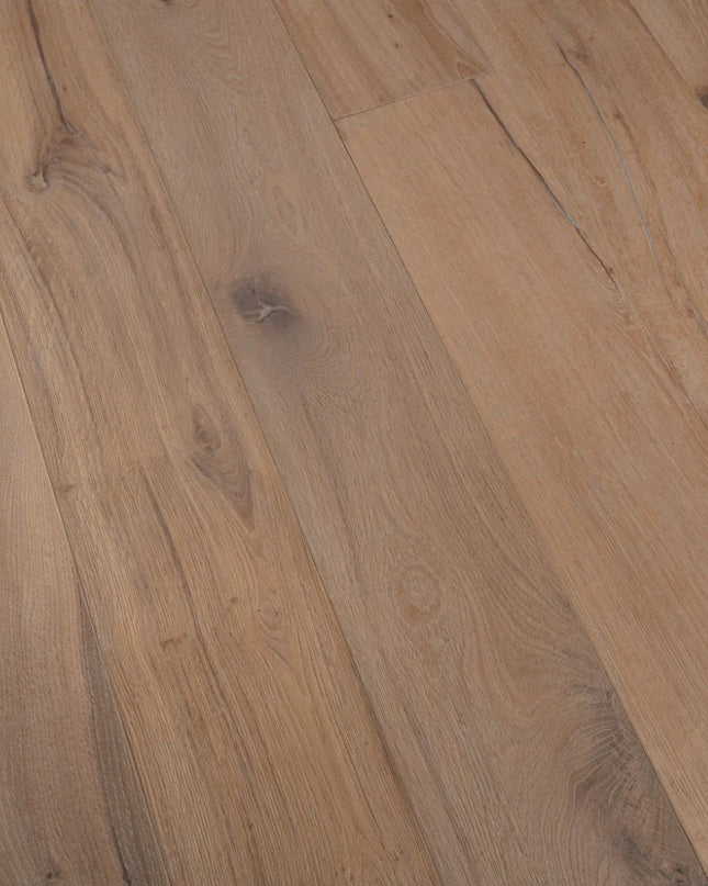 Distressed White Oiled Engineered Wood Flooring | Pukka Flooring