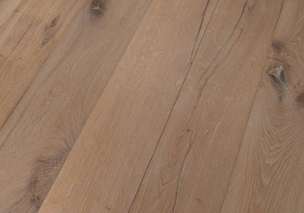 Distressed White Oiled Engineered Wood Flooring | Pukka Flooring