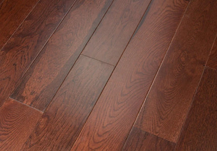 Walnut Color Lacquered Engineered Oak Flooring | Pukka Flooring