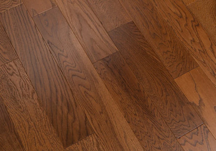 Brown Brushed Oak Engineered Flooring | Pukka Flooring