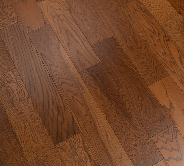 Brown Brushed Oak Engineered Flooring | Pukka Flooring