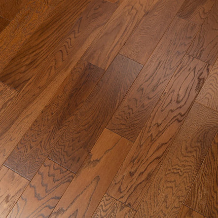 Brown Brushed Oak Engineered Flooring | Pukka Flooring
