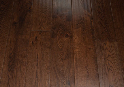 Coffee Handscraped Engineered Wood Flooring | Pukka Flooring