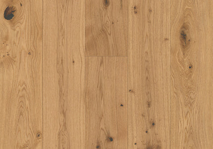 Pukka Flooring Oak Engineered Wood – French Château Oak Brushed & Matt Lacquered 14 x 180mm Long European Engineered Oak 4V Bevel