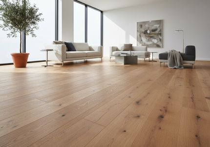 Antique Light Brown Engineered Oak Flooring (20/6mm x 220 x 2200mm)