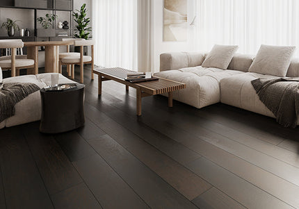 Natural T&G Brushed Plank Engineered Flooring | Pukka Flooring