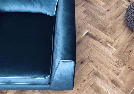 Raw Oak Brushed Engineered Wood Flooring T&G | Pukka Flooring