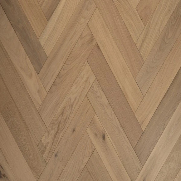 Invisible Herringbone Oak Engineered Wood Flooring | Pukka Flooring