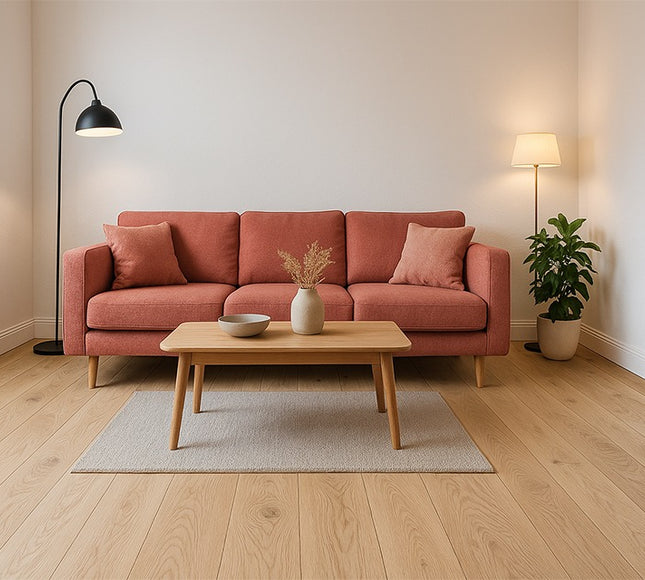 Natural T&G UV Lacquered Plank Engineered Flooring | Pukka Flooring