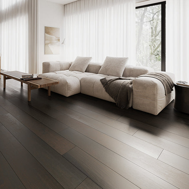 Eagle's Shadow Brushed UV Oiled Oak Flooring | Pukka Flooring 