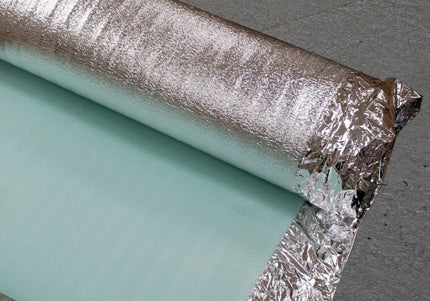 3mm Silver Underlay 15m² Roll | Pukka Flooring