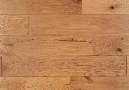 Natural Brushed Oiled Engineered Oak Flooring | Pukka Flooring